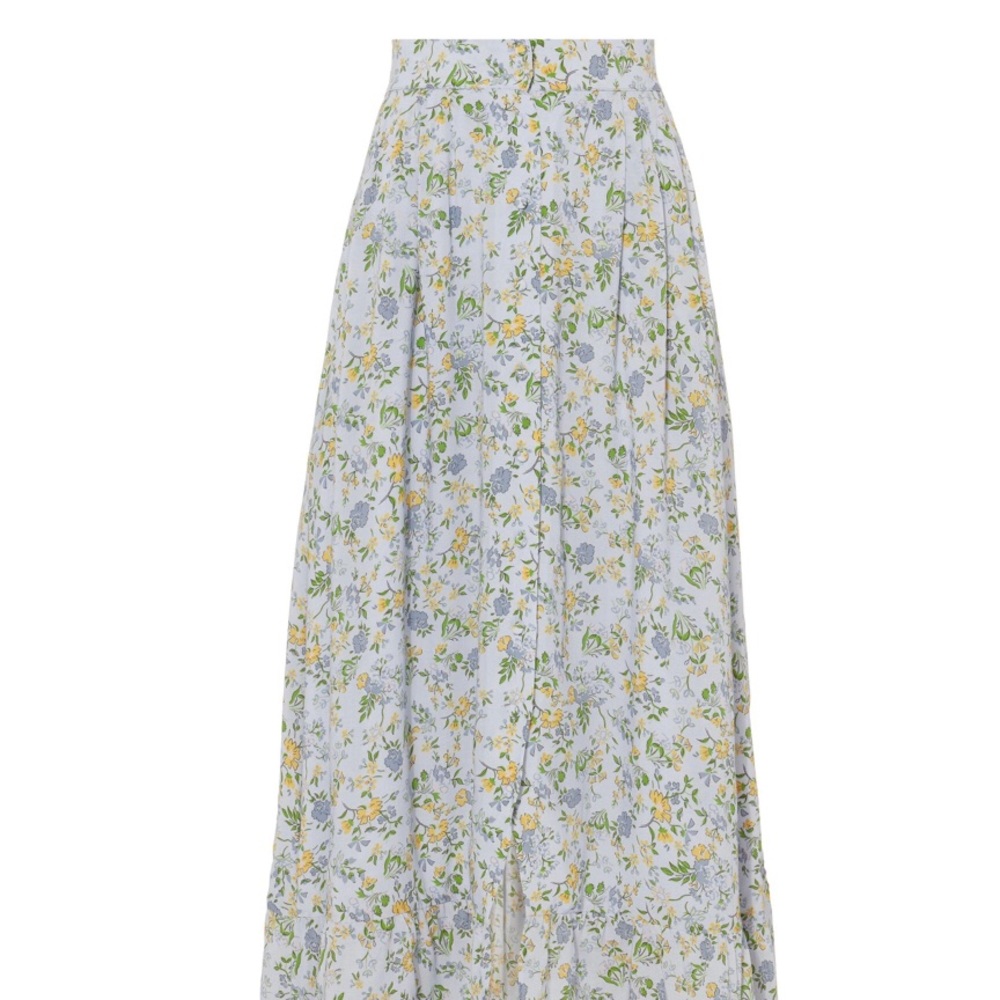 Nightcap Clothing Floral Midi length Skirt  SMALL